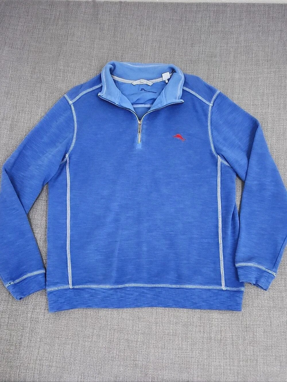 Tommy Bahama Pullover 1/4 Zip Up Sweater. Large